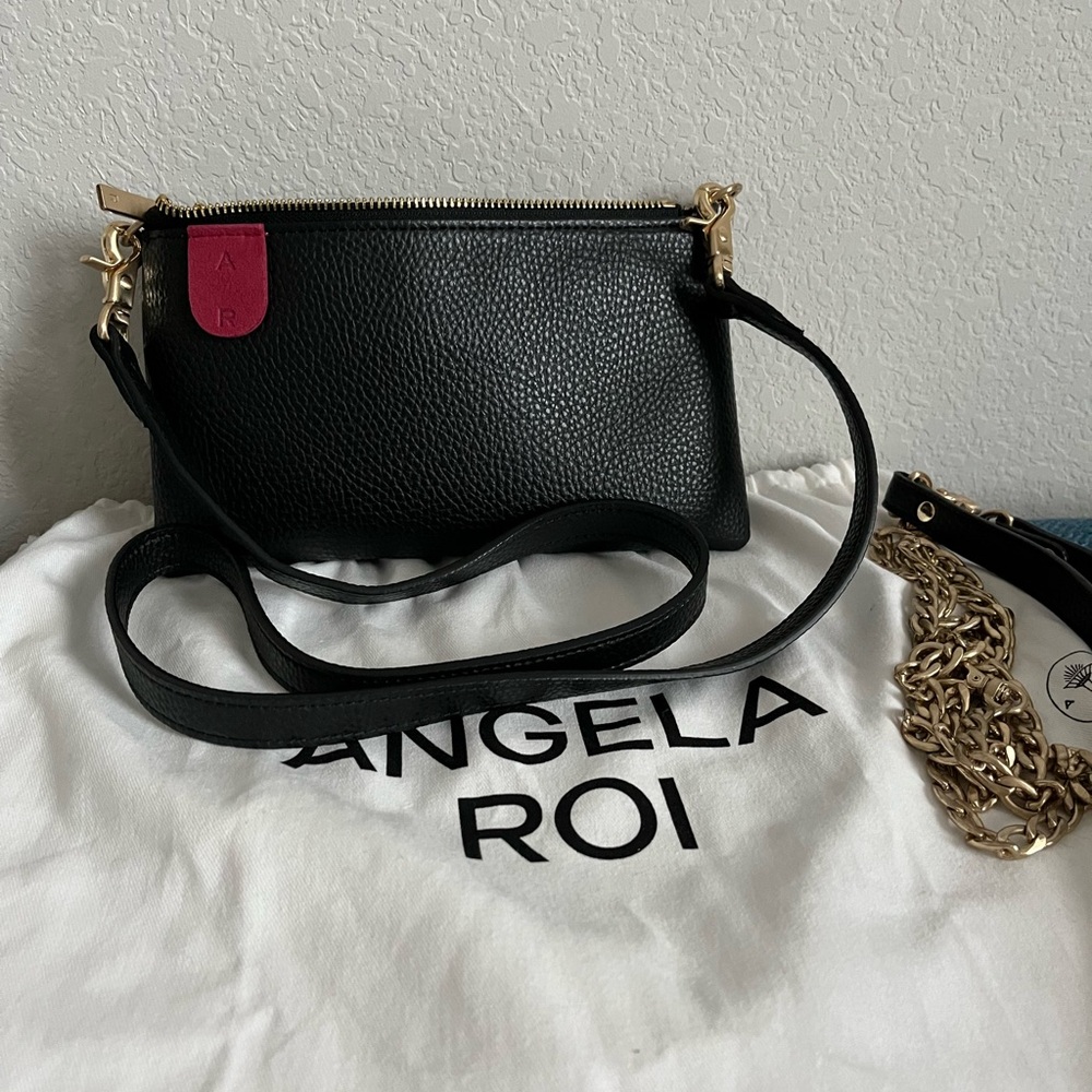 Angela Roi Zuri Multifunction Handbag With 3 Detachable Straps